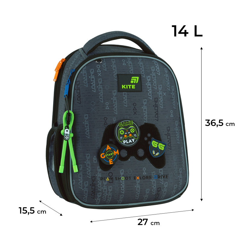 Tornister usztywniany Kite Education Good Game K26-555S-5