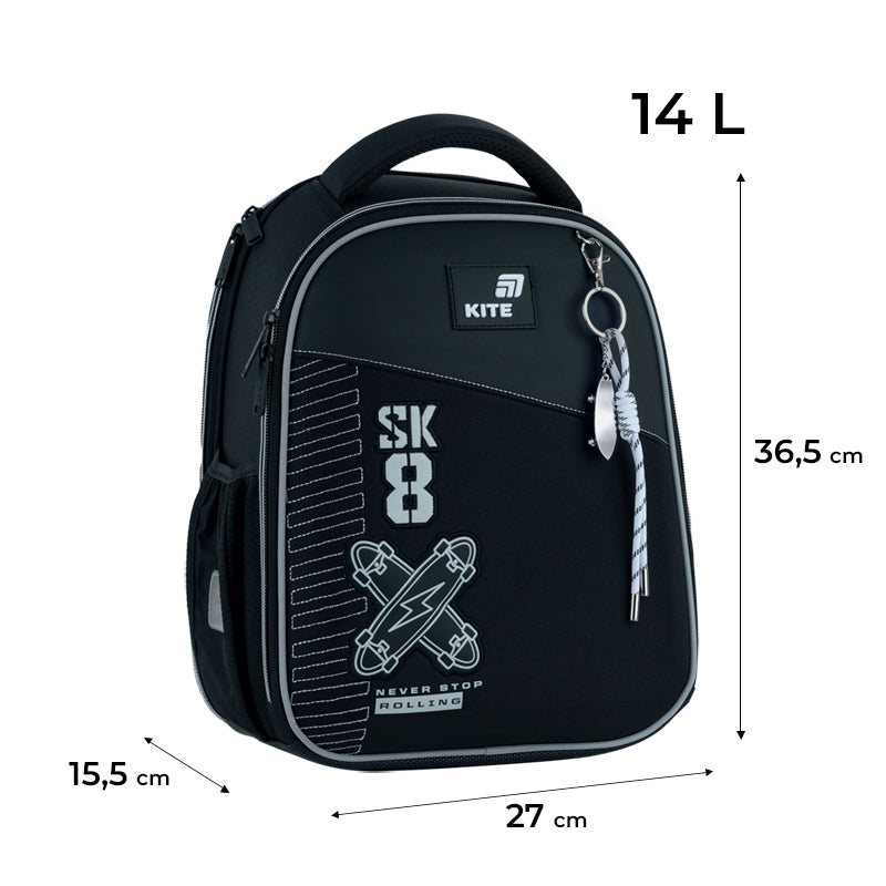 Tornister usztywniany Kite Education Skate K26-555S-7