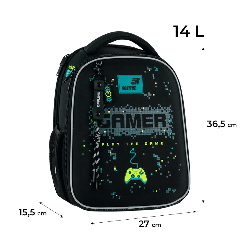 Tornister usztywniany Kite Education Play the Game K26-555S-9