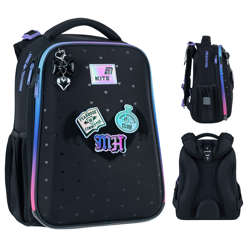 Tornister usztywniany Kite Education Kite Education Monster High MH26-531M
