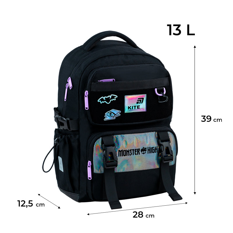 Plecak Kite Education Monster High MH26-1022M