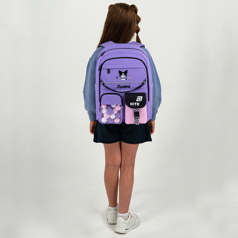 Рюкзак шкільний Kite Education Kuromi HK26-584M