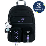 Рюкзак шкільний Kite Education Panda Love K26-584M-2