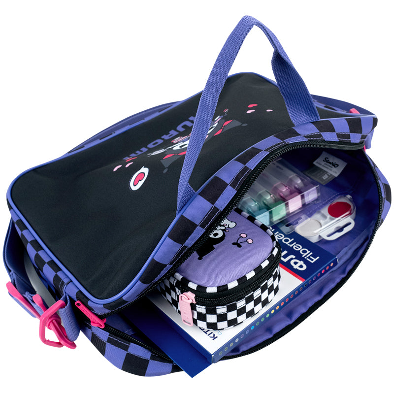 Szkolna tekstylna torba Kite  Kuromi HK26-589-1