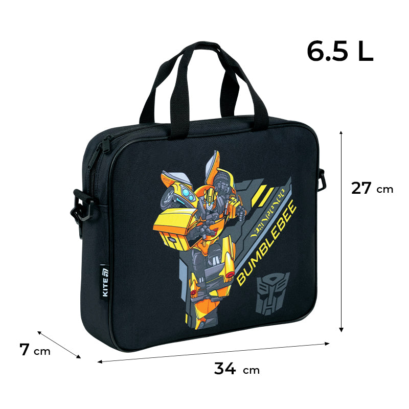 Szkolna tekstylna torba Kite  Transformers TF26-589