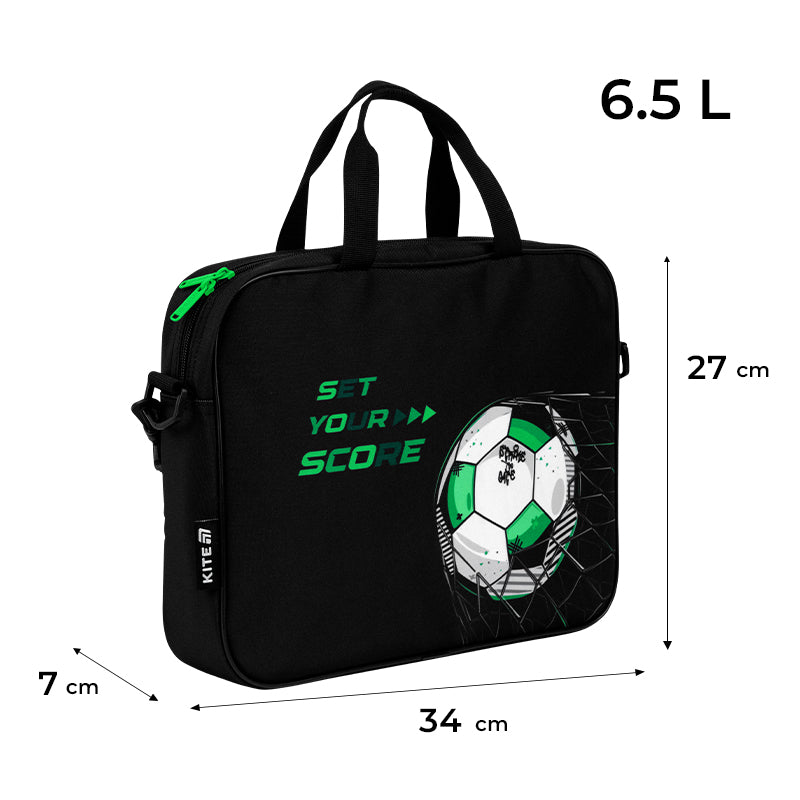 Szkolna tekstylna torba Kite  Football K26-589-2