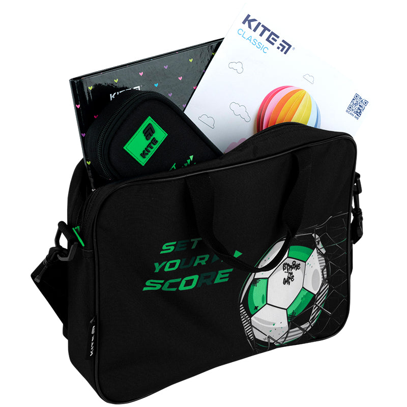 Szkolna tekstylna torba Kite  Football K26-589-2