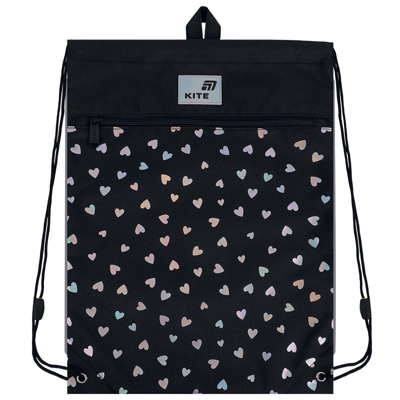 Worek na buty Kite Black&Silver K26-601M-14