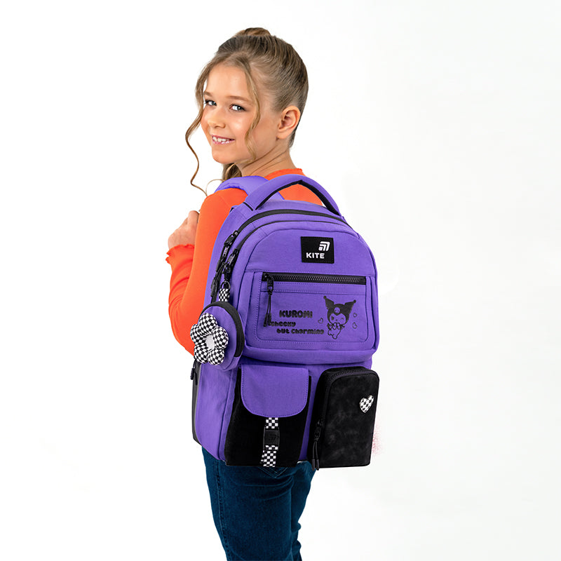 Plecak Kite Education teens Kuromi HK26-2587M-1