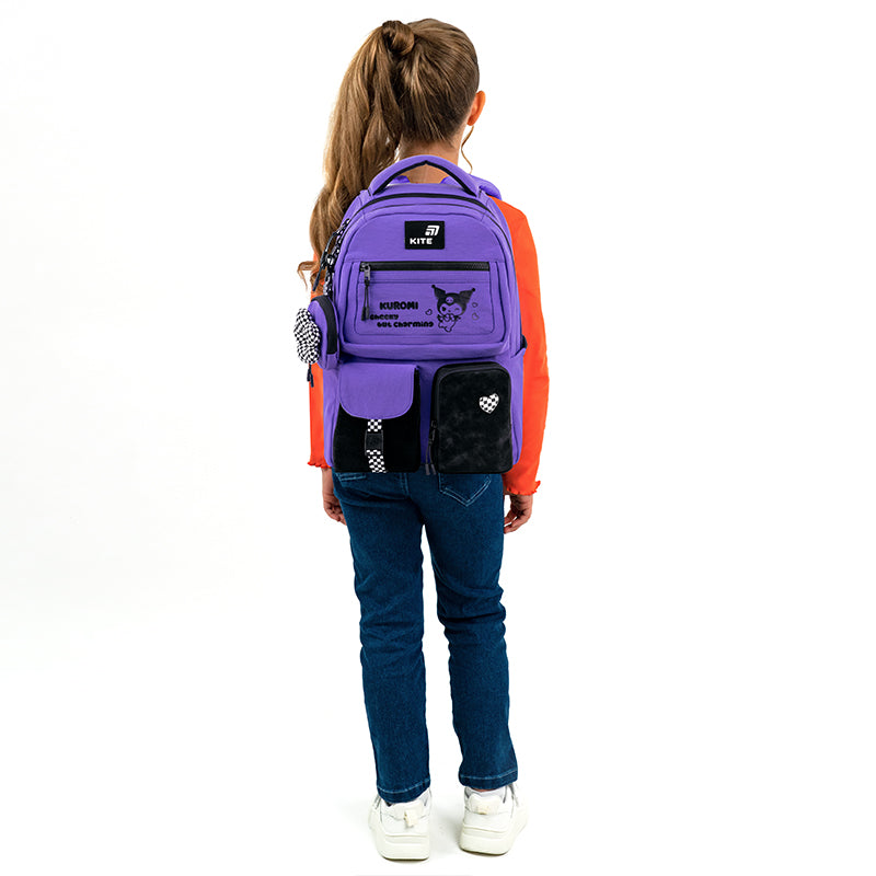 Plecak Kite Education teens Kuromi HK26-2587M-1