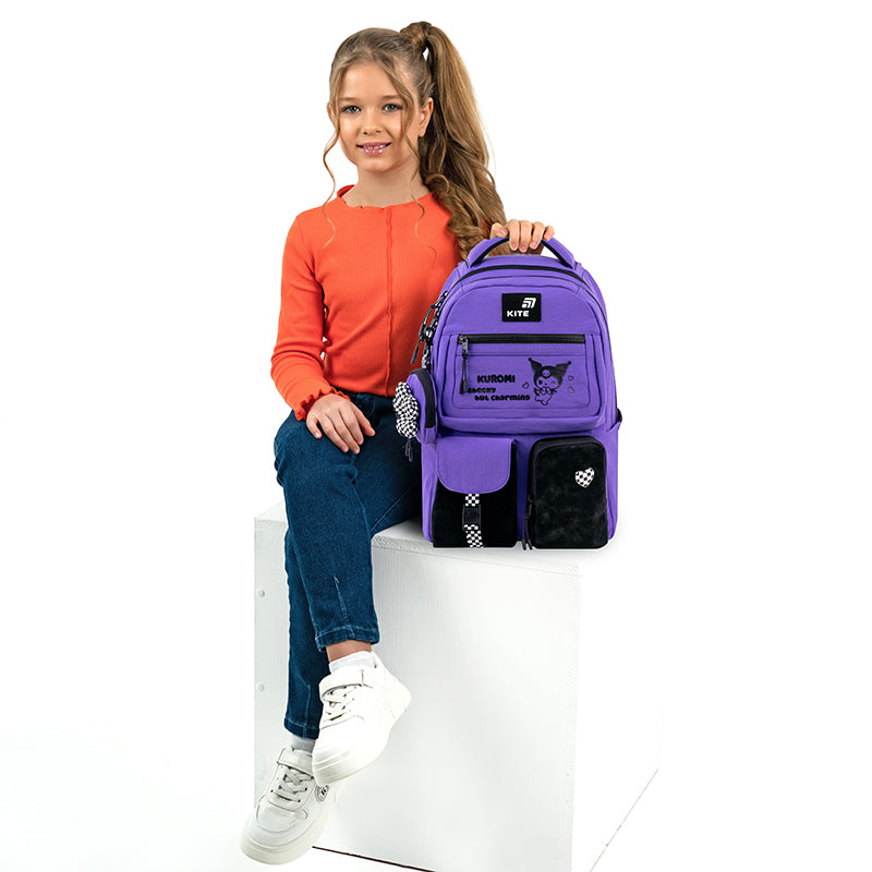 Plecak Kite Education teens Kuromi HK26-2587M-1