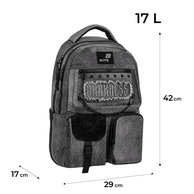 Plecak Kite Education teens Darkness K26-2587M-5