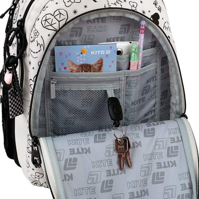 Plecak Kite Education teens Hello Kitty HK26-8001M
