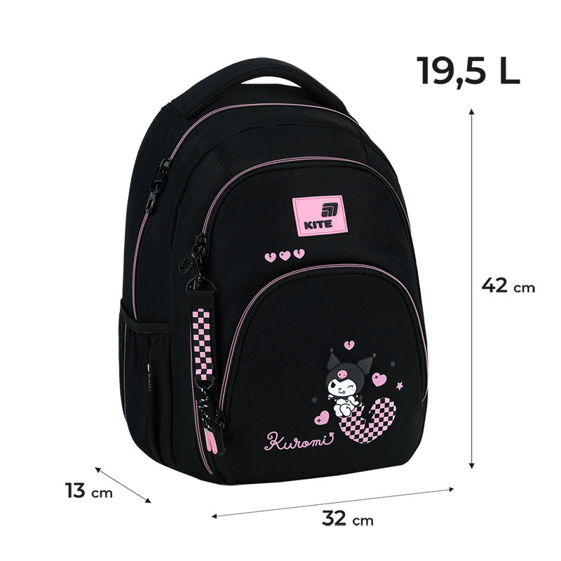 Plecak Kite Education teens Kuromi HK26-905M