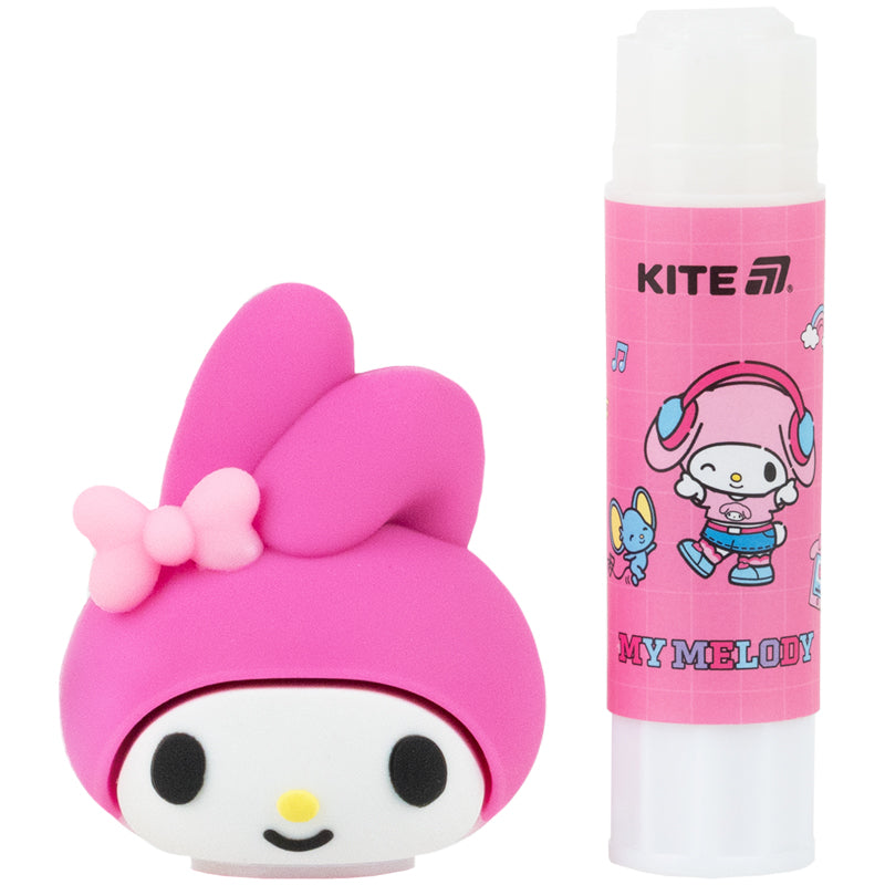 Klej w sztyfcie PVP Kite Hello Kitty HK26-131, z kapturkiem o niestandardowym kształcie, 9g