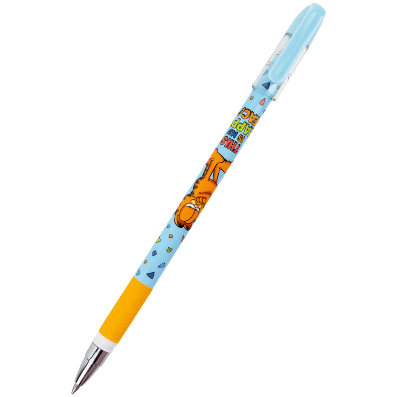 Długopis żelowy wymazywalny Kite Garfield GF26-068, niebieski