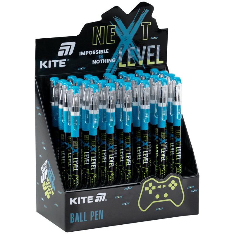 Długopis kulkowy Kite Next Level K26-032-2, niebieski