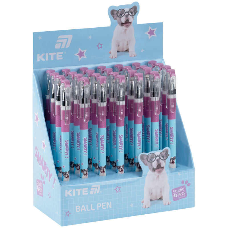 Długopis kulkowy Kite Studio Pets SP26-032, niebieski