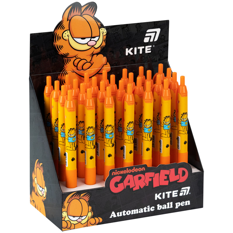Długopis kulkowy automatyczny Kite Garfield GF26-039, niebieski