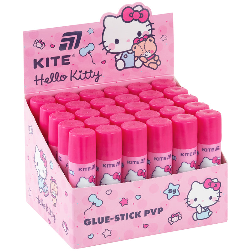 Klej w sztyfcie PVP ze wskaźnikiem Kite Hello Kitty HK26-130, 8g