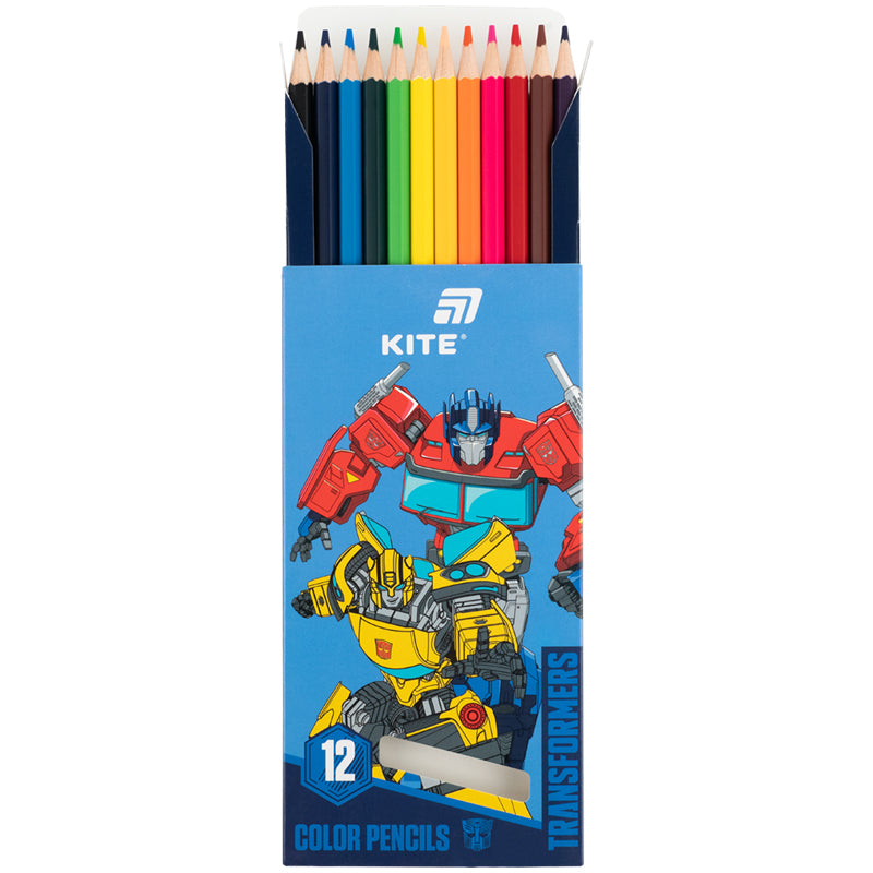 Kredki ołówkowe Kite Transformers TF26-051, 12 szt.