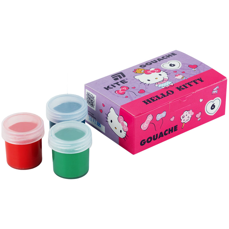Farby plakatowe, 6 kolorów, 20ml HK