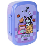 Śniadaniówka z widelcem i łyżką, Kite Kuromi,  HK26-163-2, 750 ml