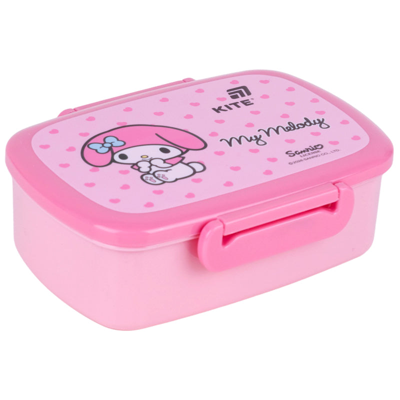 Śniadaniówka z widelcem i łyżką, Kite My Melody,  HK26-163-3, 750 ml