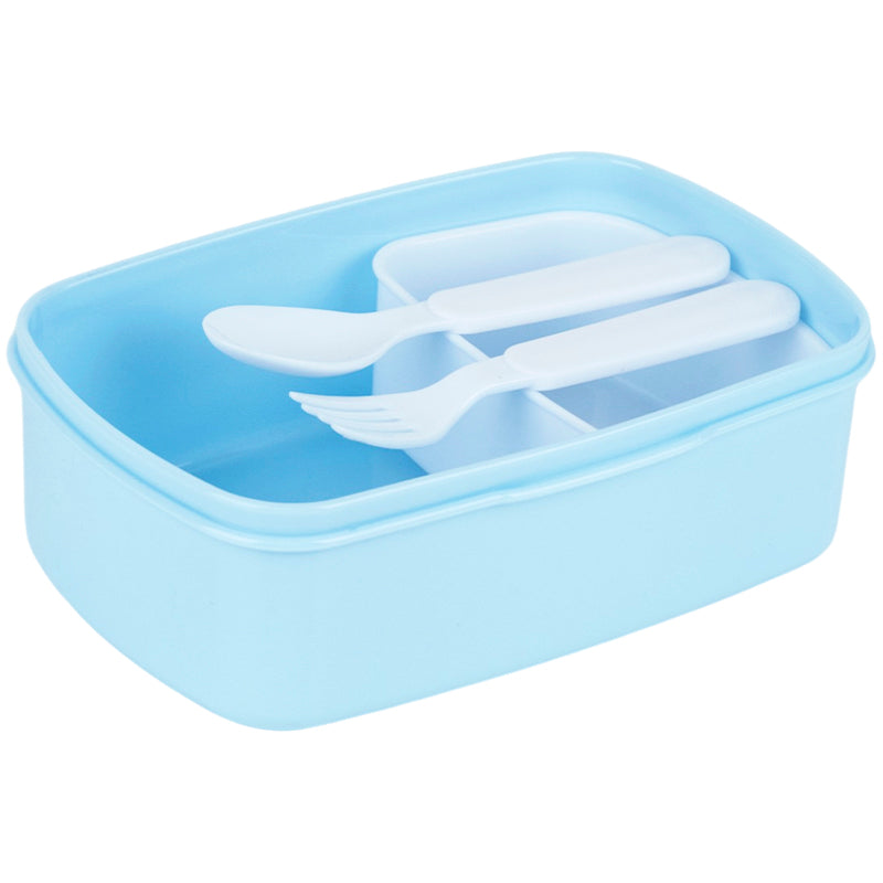 Śniadaniówka z widelcem i łyżką, Kite Cinnamoroll,  K26-163-2, 750 ml