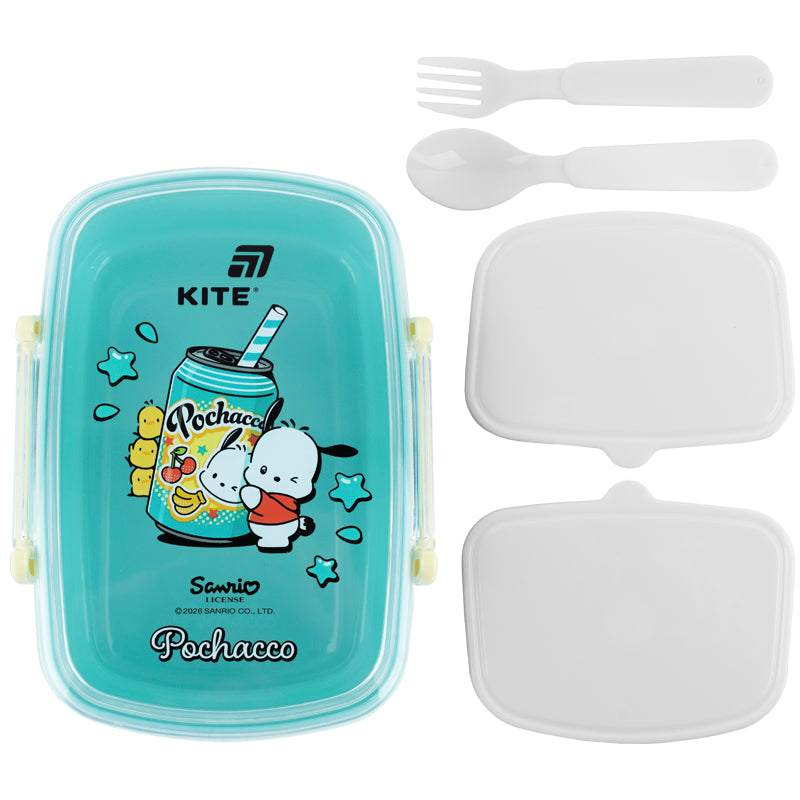 Śniadaniówka z wyposażeniem, Kite Pochacco,  PC26-181, 750 ml
