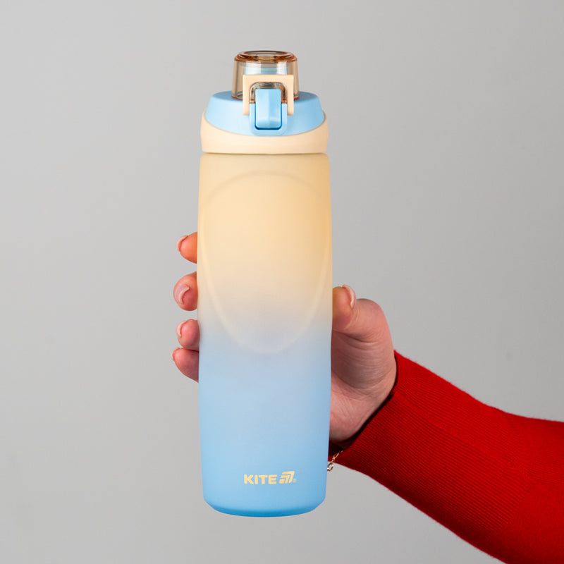 Butelka na wodę Kite K26-1200-1, 760 ml, beżowo-niebieska