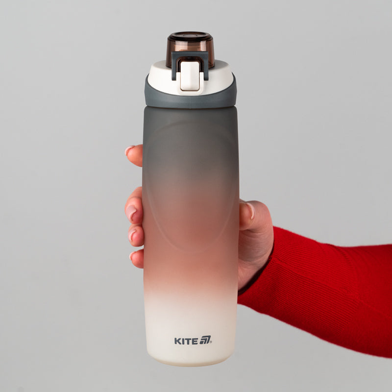 Butelka na wodę  Kite K26-1200-3, 760 ml, szaro-brązowa