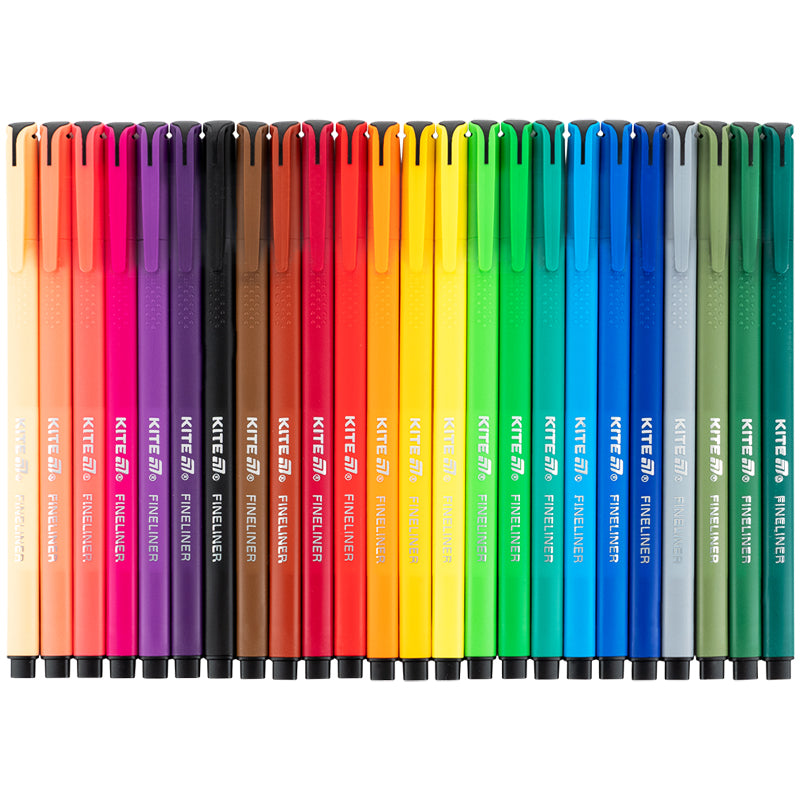 Pisaki cienkopisowe Kite Creative, K-1165 zestaw 24 szt.