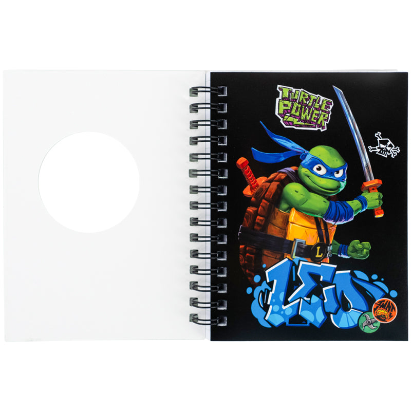 Kołonotatnik Kite Ninjia Turtles NT26-229, А6, 80 kartek, kratka