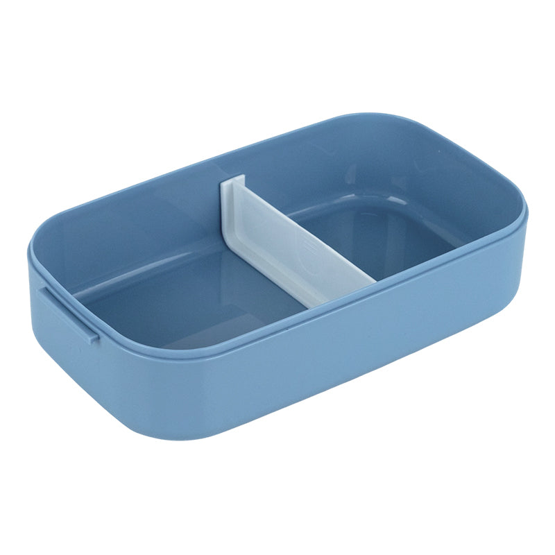 Śniadaniówka podwójnа z sztućcami Kite K26-183-3, 1400 ml, niebieskі