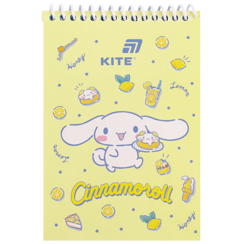 Notes na spirali Kite Cinnamoroll CR26-196, А6, 48 arkuszy, gładki