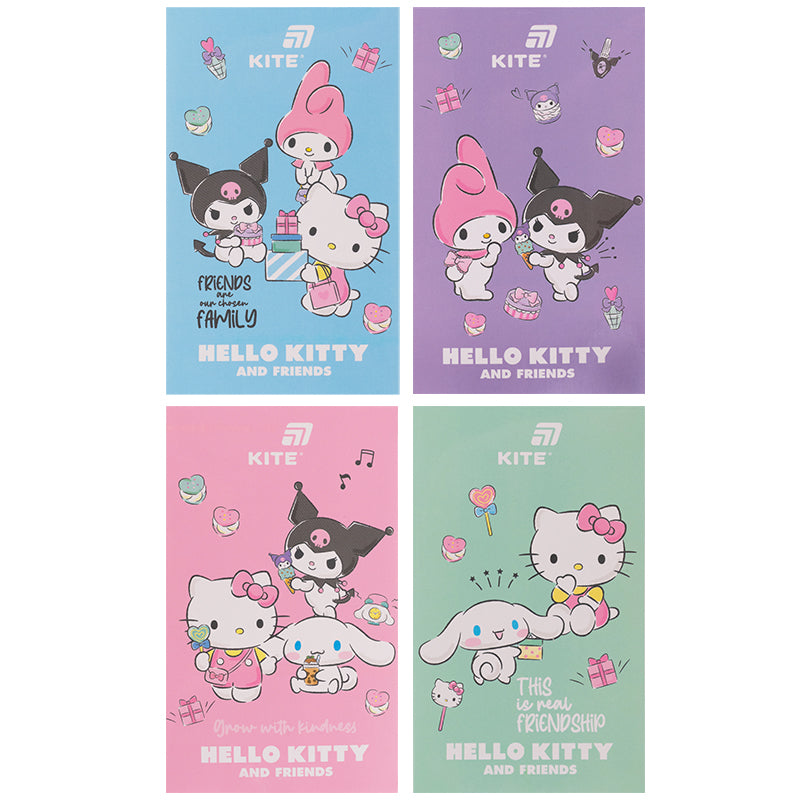 Notatnik blok biurowy Kite My Melody HK26-195, A6, 50 arkuszy, gładki