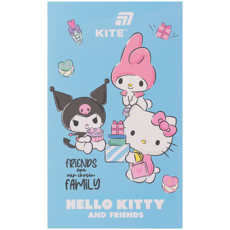 Notatnik blok biurowy Kite My Melody HK26-195, A6, 50 arkuszy, gładki