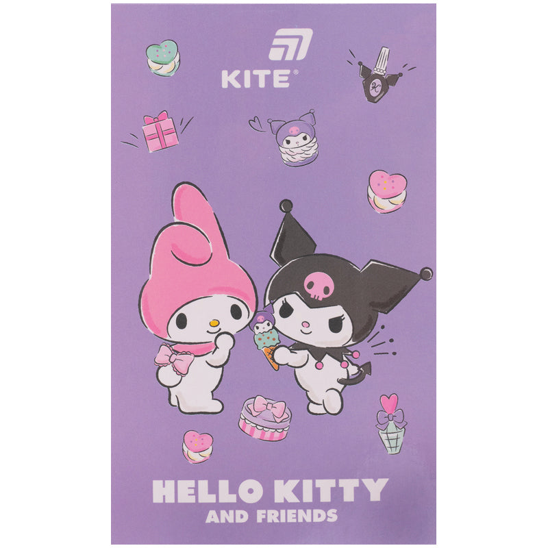 Notatnik blok biurowy Kite My Melody HK26-195, A6, 50 arkuszy, gładki