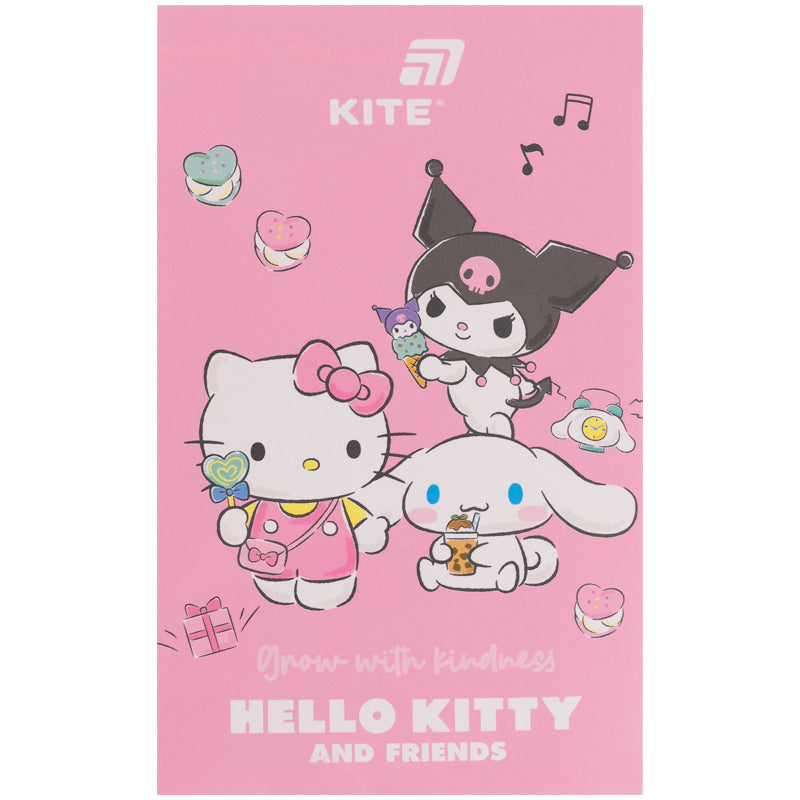 Notatnik blok biurowy Kite My Melody HK26-195, A6, 50 arkuszy, gładki