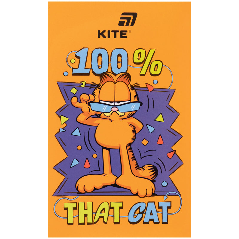 Notatnik blok biurowy Kite Garfield GF26-195, A6, 50 arkuszy, gładki
