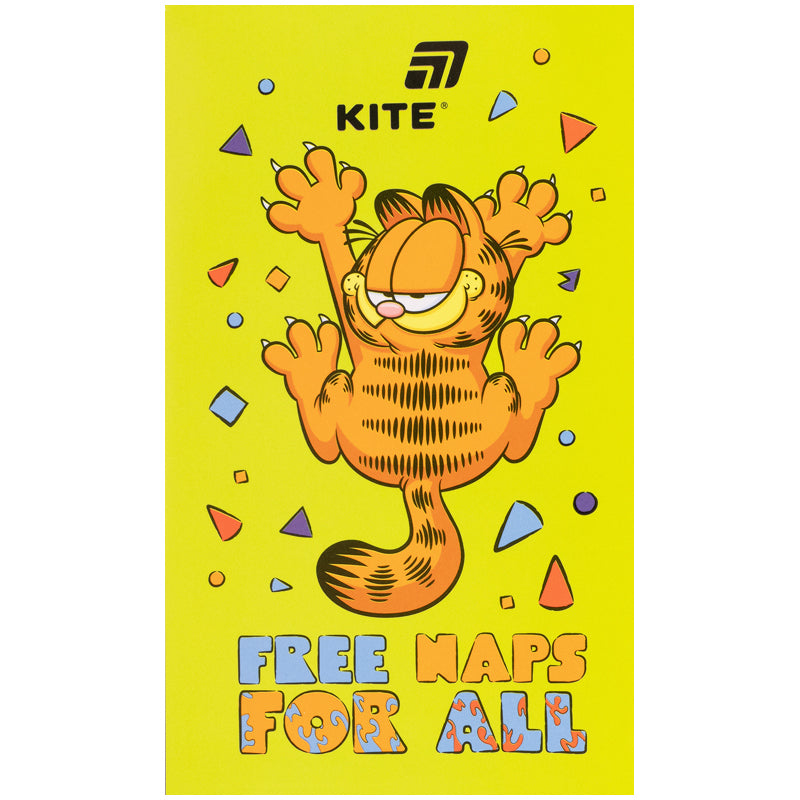 Notatnik blok biurowy Kite Garfield GF26-195, A6, 50 arkuszy, gładki