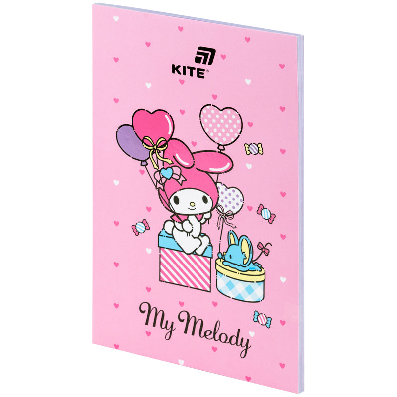Notatnik Kite My Melody HK26-193, termobind, А5, 64 arkuszy, gładki