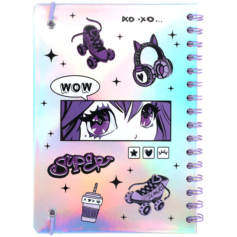 Notes na spirali Kite Anime Dream K26-190, A5, 80 kartek, kratka