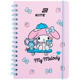 Notes na spirali Kite My Melody HK26-190-3, A5, 80 kartek, kratka