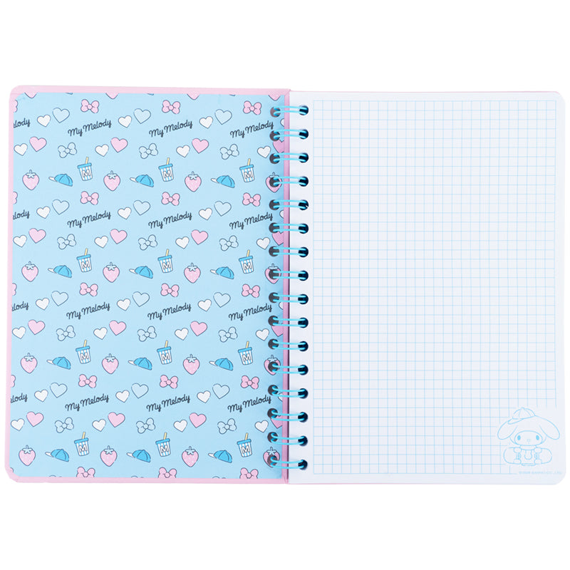 Notes na spirali Kite My Melody HK26-190-3, A5, 80 kartek, kratka