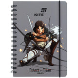 Notes na spirali Kite Attack on Titan AT26-190, A5, 80 kartek, kratka