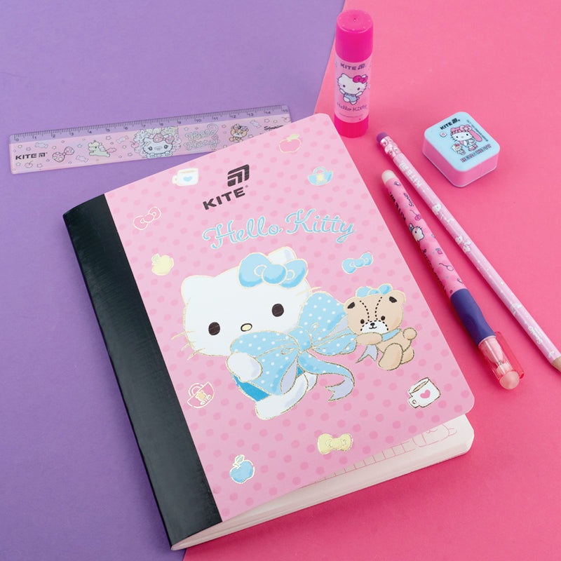 Notatnik i magnetyczne  zakładka Kite Hello Kitty HK26-192-1, А5, 60 kartek, kratka