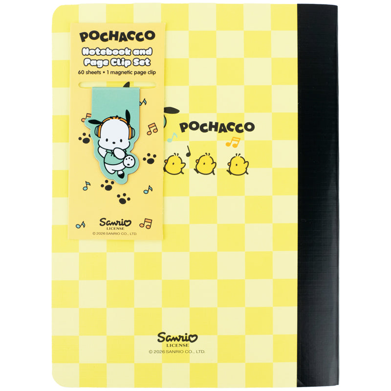 Notatnik i magnetyczne  zakładka Kite Pochacco PC26-192, А5, 60 kartek, kratka
