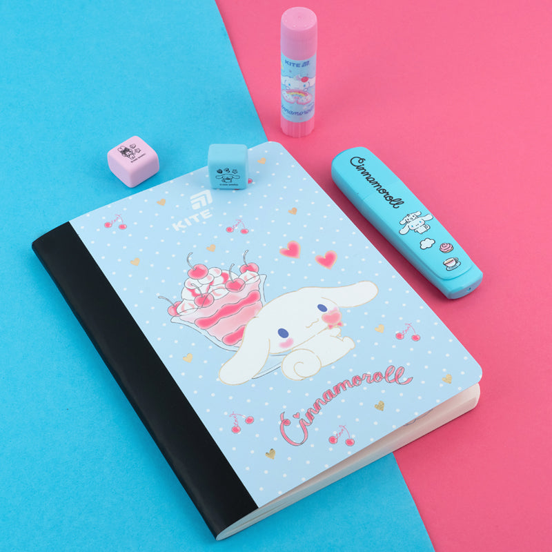 Notatnik i magnetyczne  zakładka Kite Cinnamoroll CR26-192, А5, 60 kartek, kratka